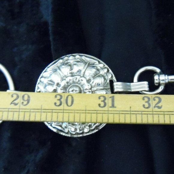 Lot of 2 Vintage Silvertone  & Brass Belt with  Ha - Picture 7 of 10